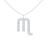 18K White Gold Vermeil