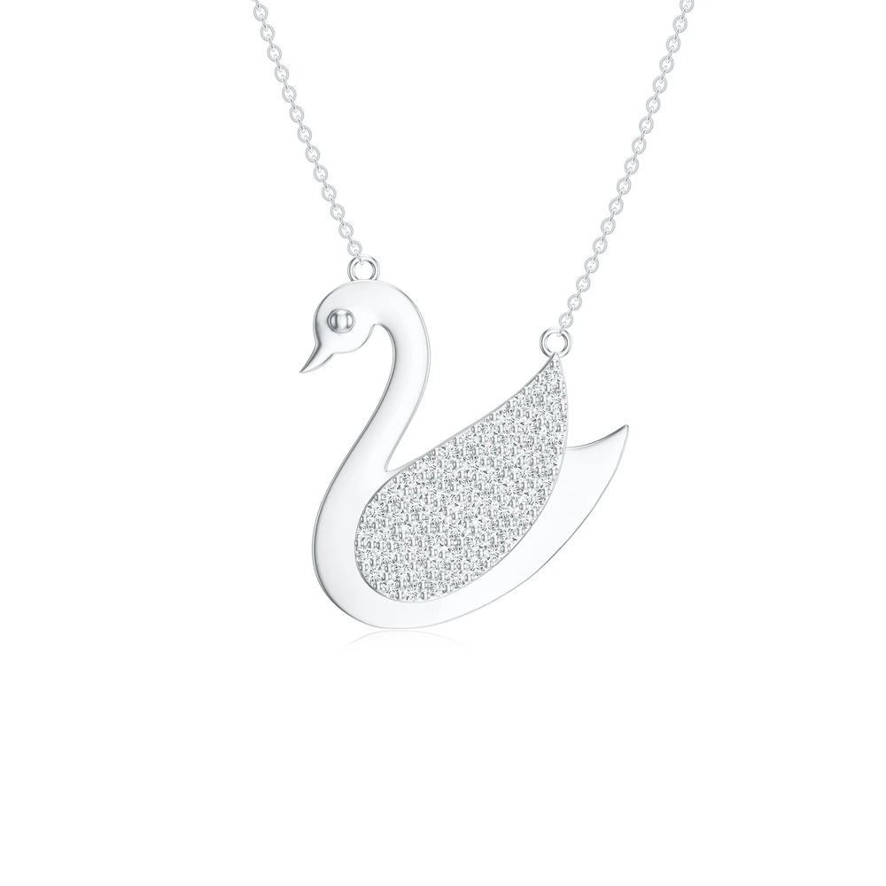 18K White Gold Vermeil