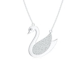 18K White Gold Vermeil