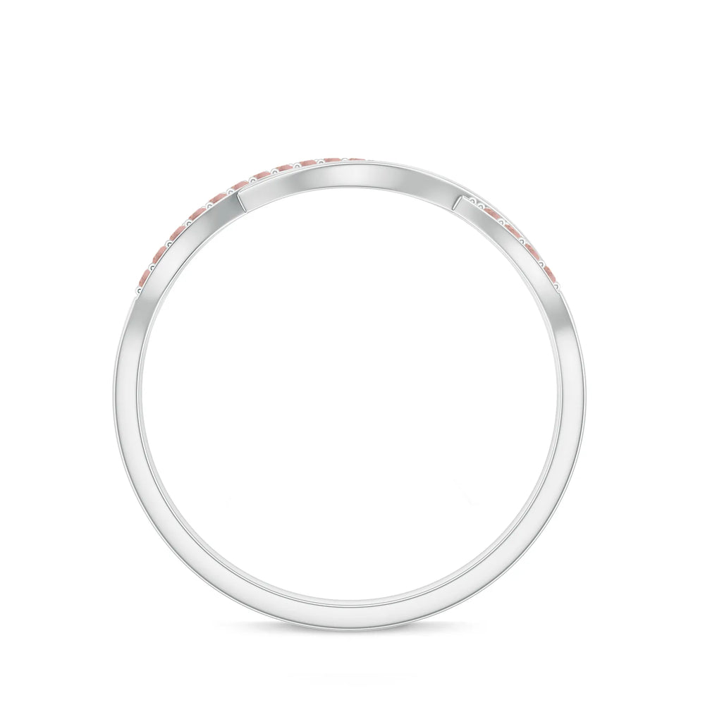 18K White Gold Vermeil