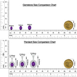 18K White Gold Vermeil