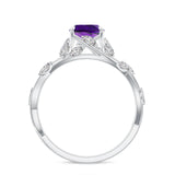 18K White Gold Vermeil