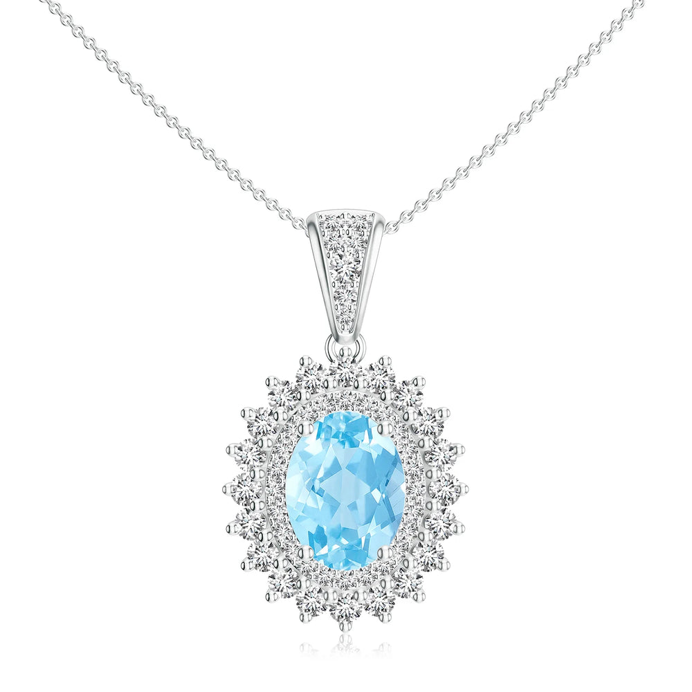 18K White Gold Vermeil