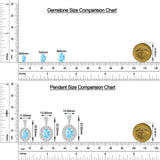 18K White Gold Vermeil