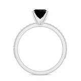18K White Gold Vermeil