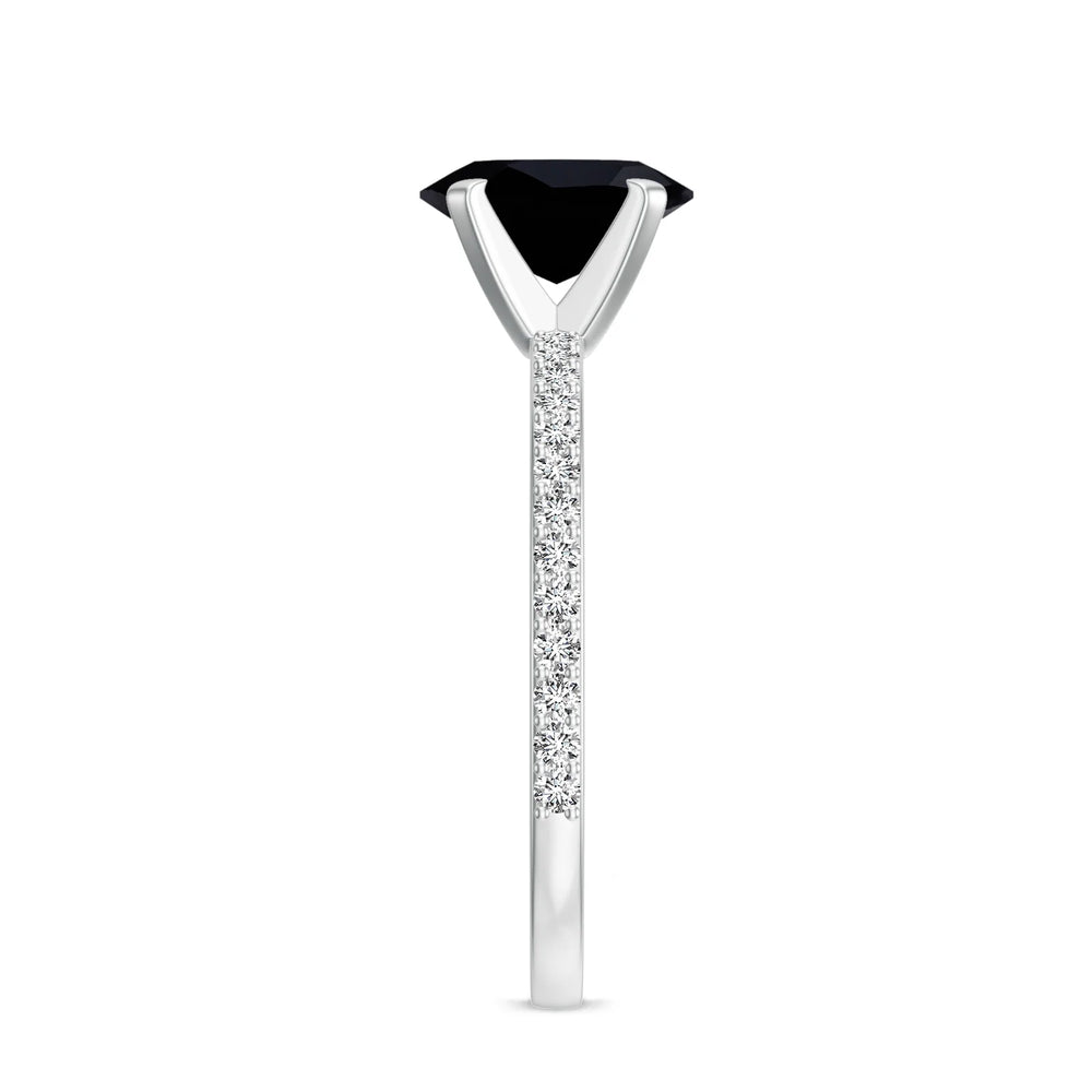 18K White Gold Vermeil