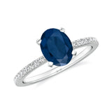 18K White Gold Vermeil