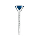 18K White Gold Vermeil