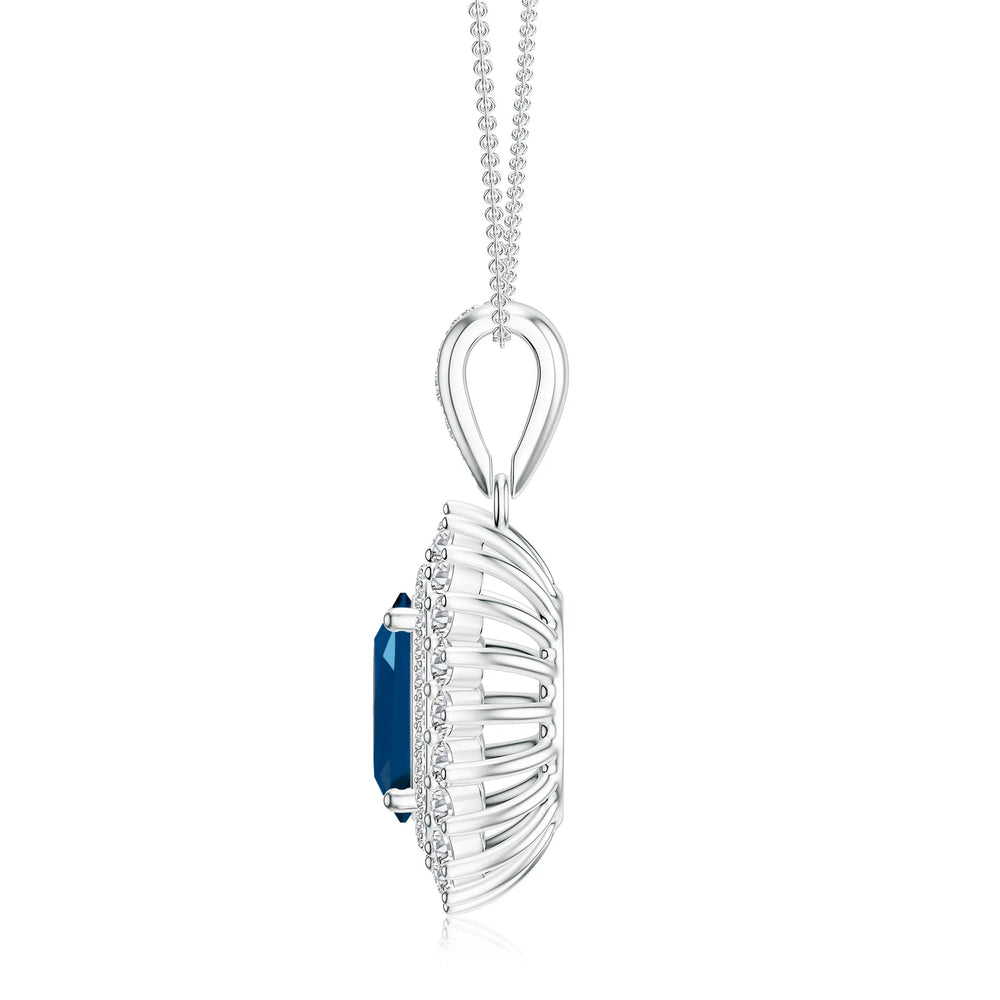 18K White Gold Vermeil