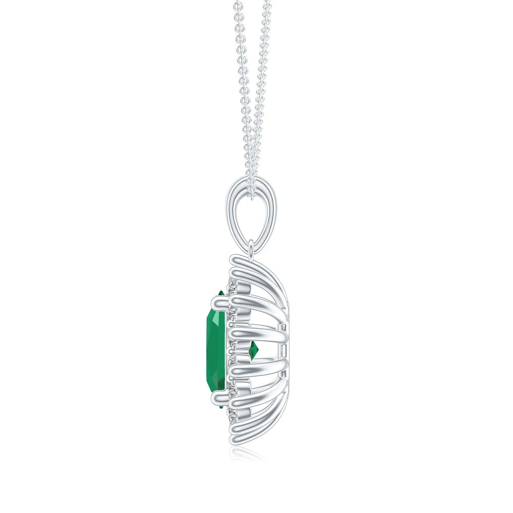 18K White Gold Vermeil