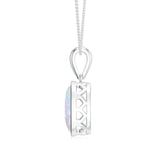 18K White Gold Vermeil
