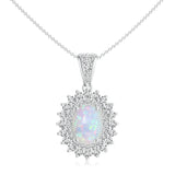 18K White Gold Vermeil