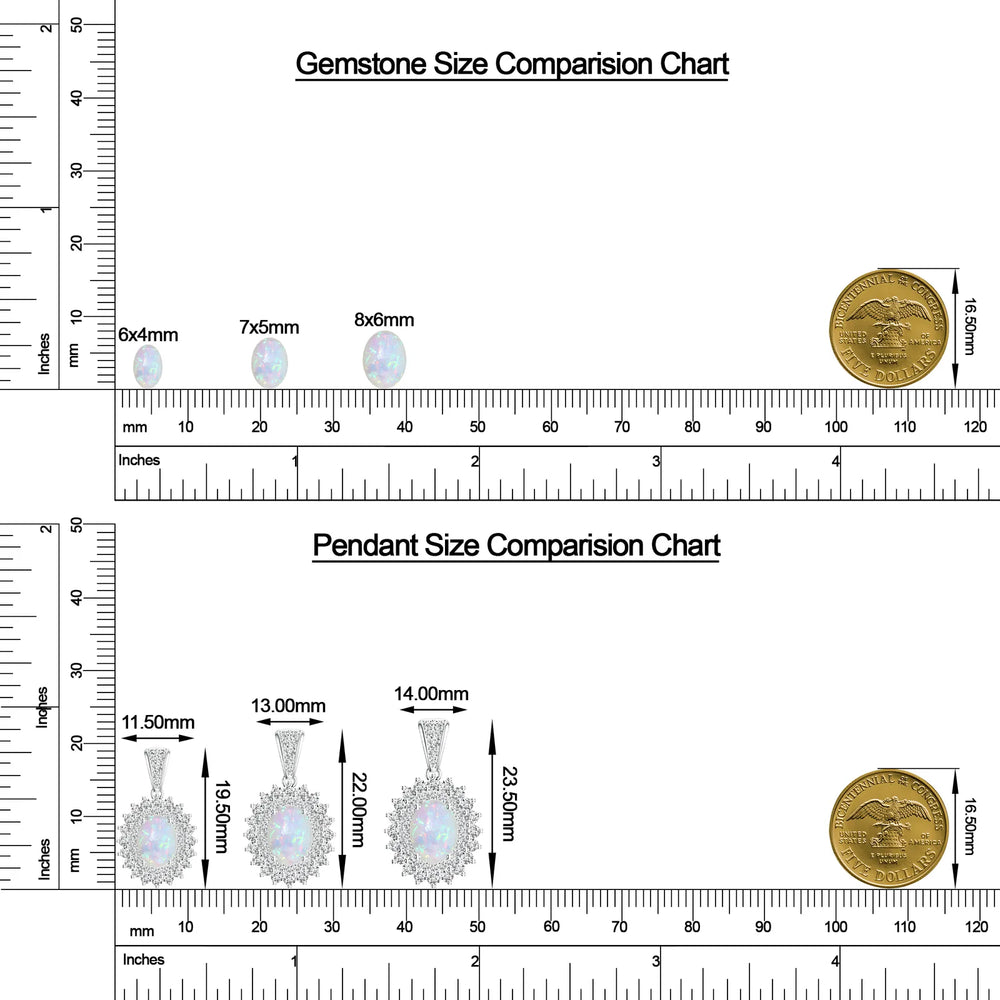18K White Gold Vermeil