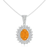 18K White Gold Vermeil