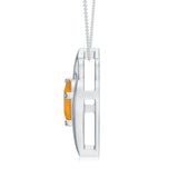 18K White Gold Vermeil
