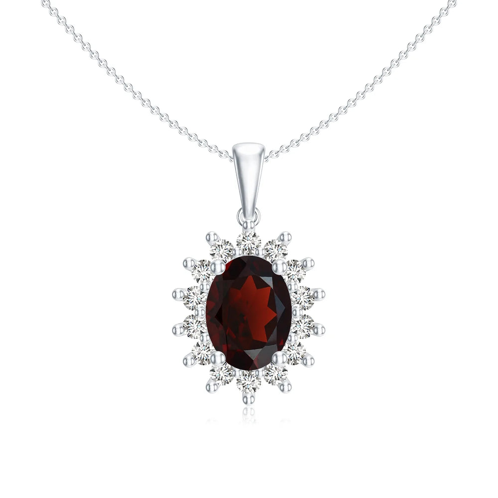 18K White Gold Vermeil
