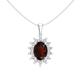 18K White Gold Vermeil