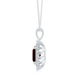 18K White Gold Vermeil