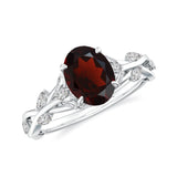 18K White Gold Vermeil