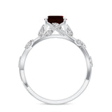 18K White Gold Vermeil