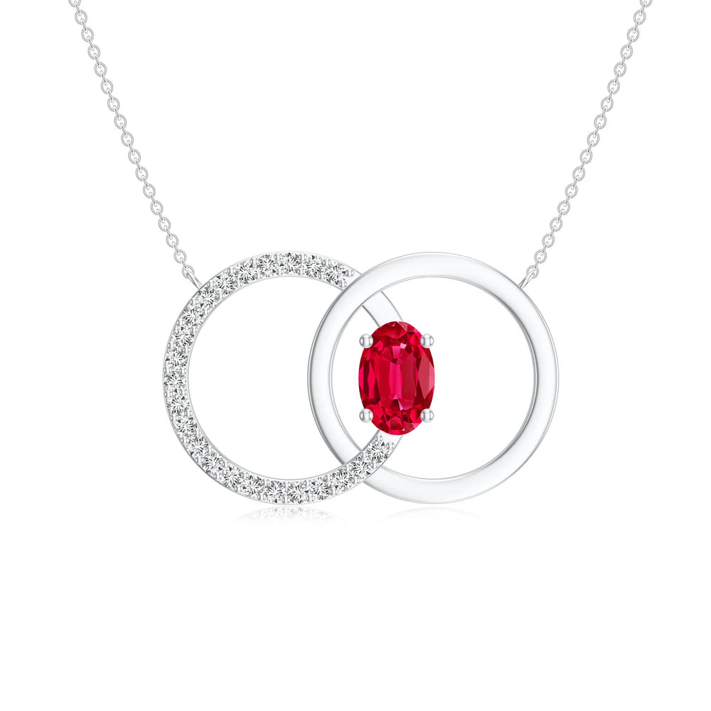 18K White Gold Vermeil