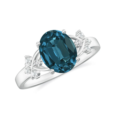 London Blue Topaz Gemstone Jewelry
