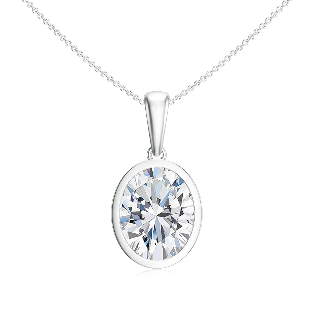 18K White Gold Vermeil