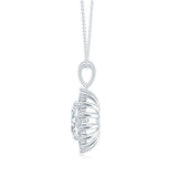 18K White Gold Vermeil