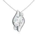 18K White Gold Vermeil