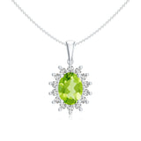 18K White Gold Vermeil