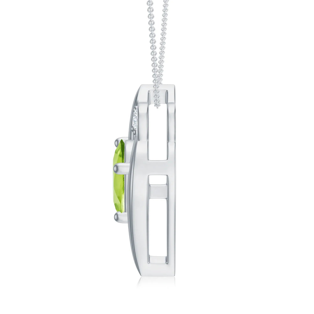 18K White Gold Vermeil