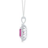 18K White Gold Vermeil