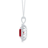 18K White Gold Vermeil