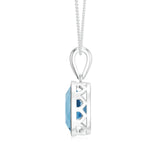 18K White Gold Vermeil
