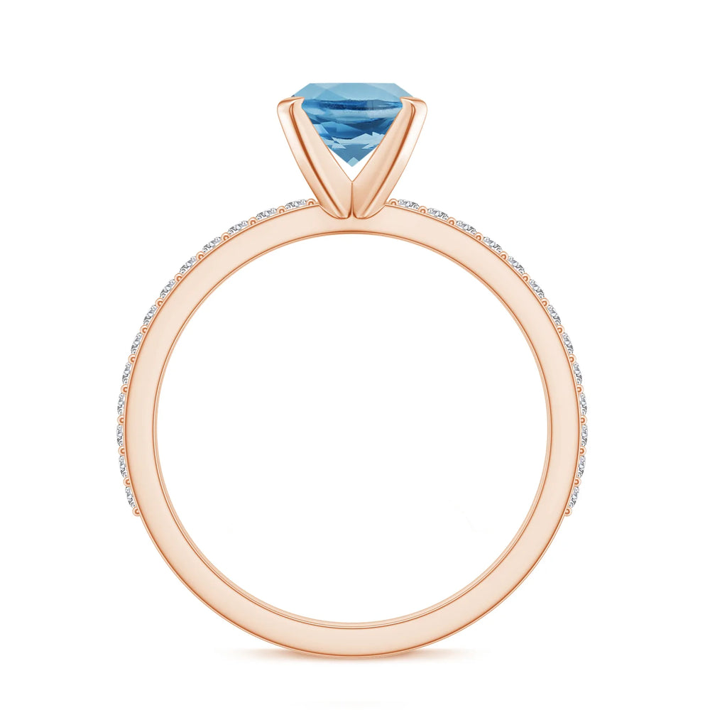 18K Rose Gold Vermeil
