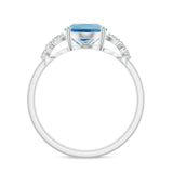 18K White Gold Vermeil