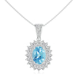 18K White Gold Vermeil