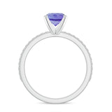 18K White Gold Vermeil