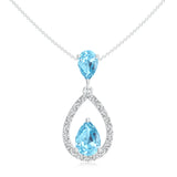 18K White Gold Vermeil