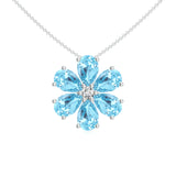 18K White Gold Vermeil