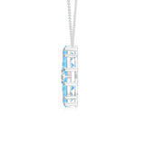18K White Gold Vermeil