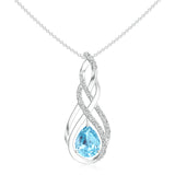 18K White Gold Vermeil