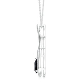 18K White Gold Vermeil