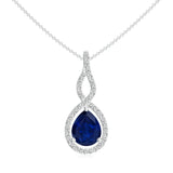 18K White Gold Vermeil