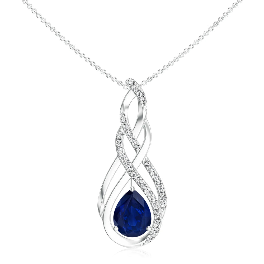 18K White Gold Vermeil