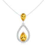18K White Gold Vermeil