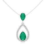 18K White Gold Vermeil
