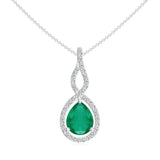 18K White Gold Vermeil