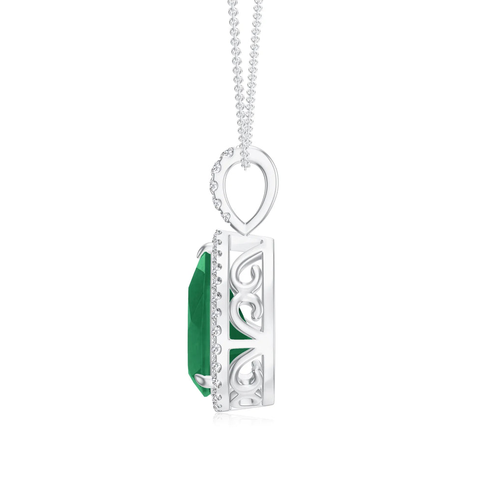 18K White Gold Vermeil