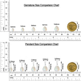 18K White Gold Vermeil